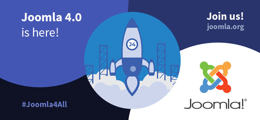 Joomla 4.0.0 Stable - Ready for a new world of possibilities. Use the hashtags #joomla4 #Joomla4All