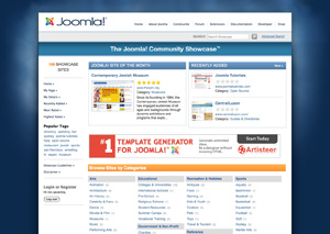 Joomla Community Site Showcase