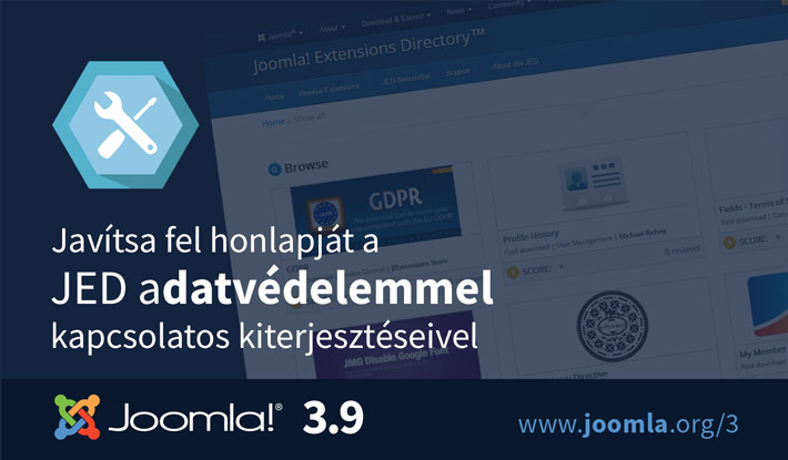 Joomla! 3.9 bővítmények
