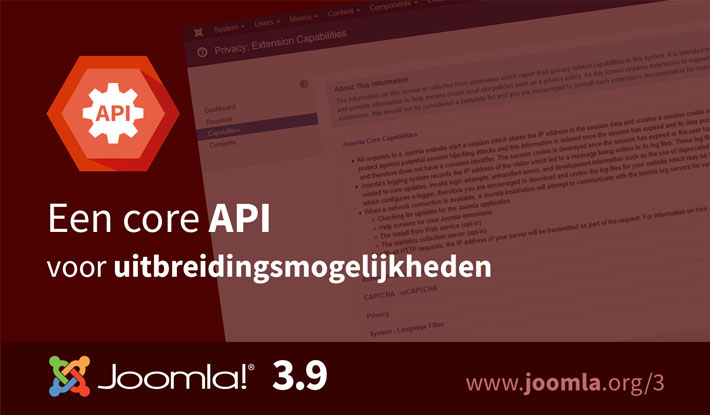 Joomla 3.9 Mogelijkheden