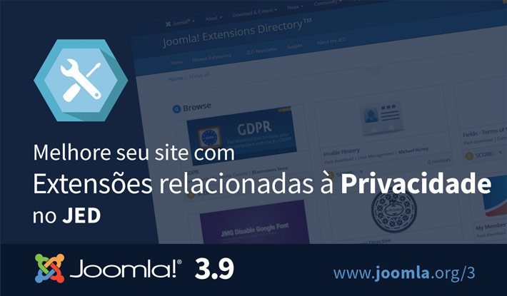 Extensões do Joomla 3.9