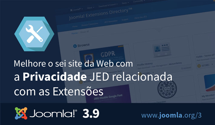 Joomla 3.9 - Extensões
