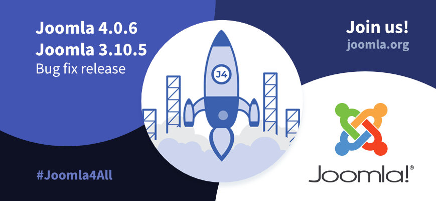 Joomla 4.0.6 Stable - Ready for a new world of possibilities. Use the hashtags #joomla4 #Joomla4All