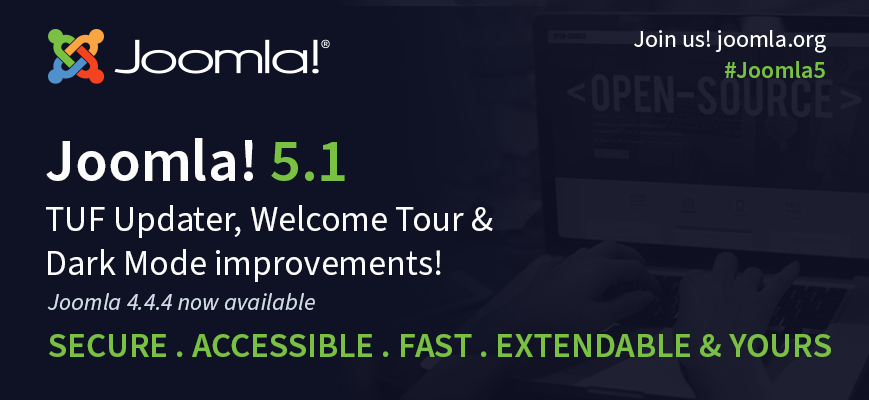 Joomla 5.1.0 and Joomla 4.4.4 stable