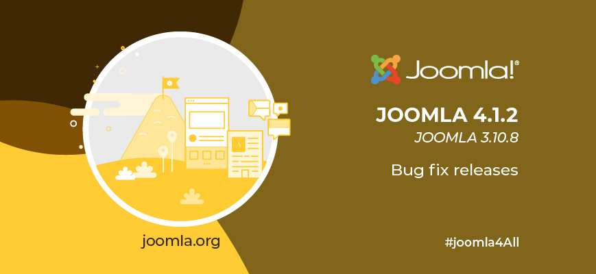 Joomla 4.1.2 and 3.10.8 Release 
