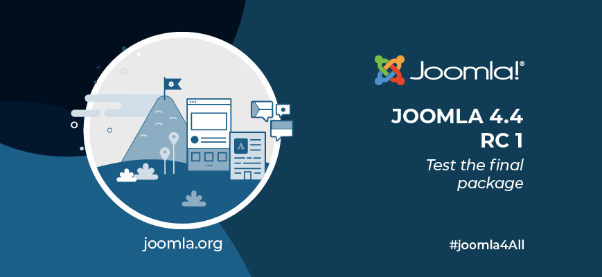 Joomla 4.4 Release Candidate image