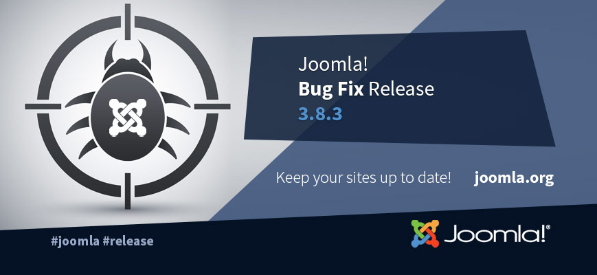 Joomla! 3.8.3