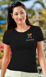 Women's Black T-shirt